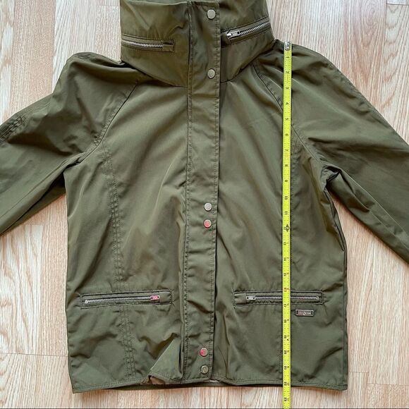 NWT Abercrombie & Fitch Green Water and Wind Resistant Heavy Jacket - Picture 12 of 14